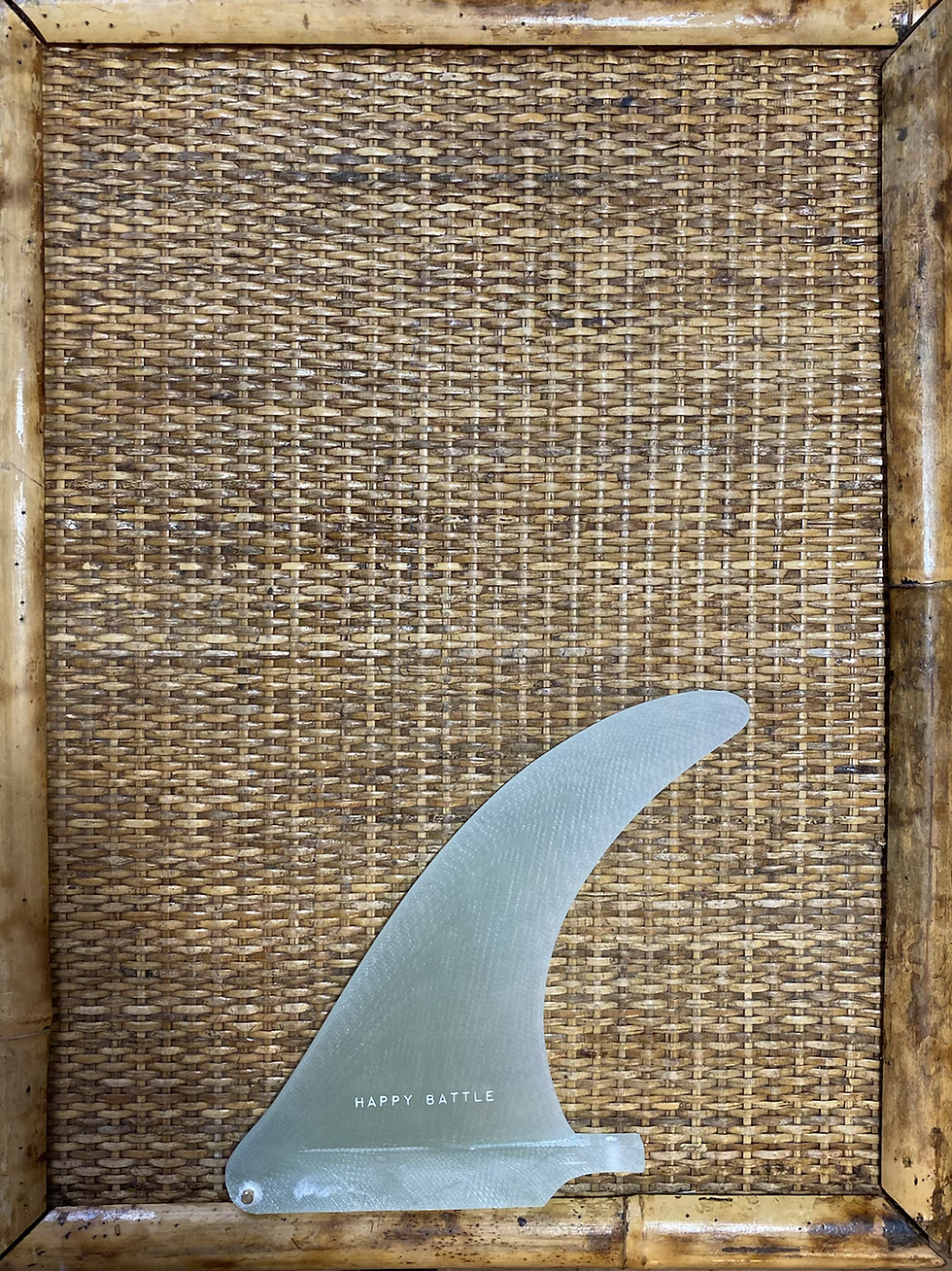 Thumbnail: 6.0- 10.5 Happy Battle Flex Tip Fin - Clear