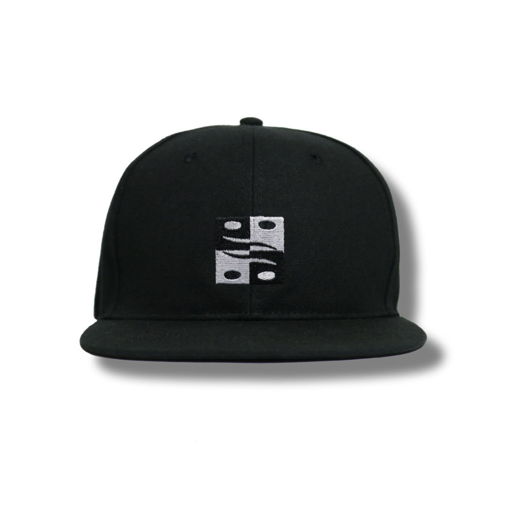 CHECKMATE CANVAS HAT - BLACK