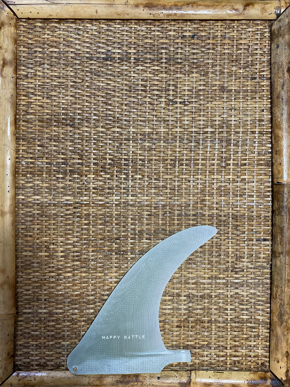 Thumbnail: 6.0- 10.5 Happy Battle Flex Tip Fin - Clear
