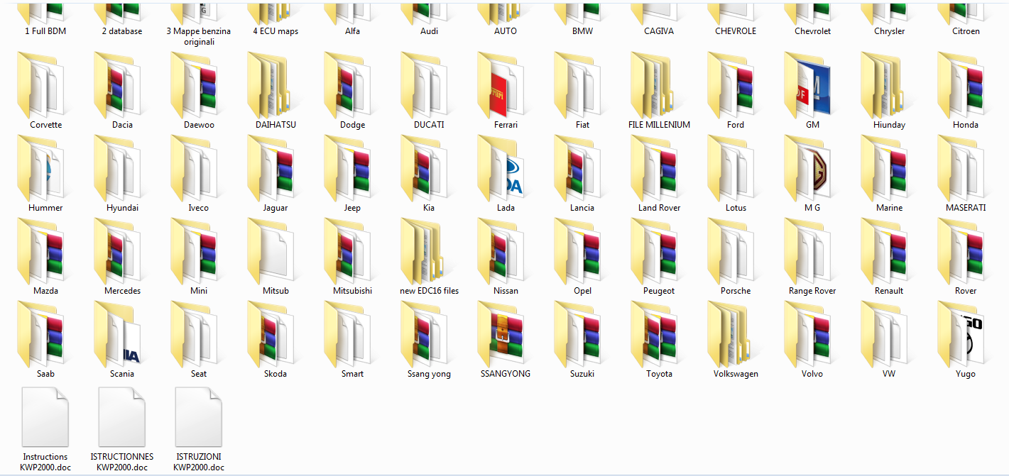 MASSIVE ECU MAPS COLLECTION