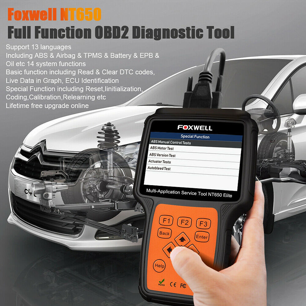 Pikkukuva: FOXWELL NT650  ELITE MULTI-SYSTEM DIAGNOSTIC SCANNER