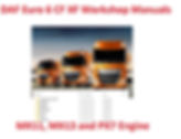 DAF CF XF Euro 6 Workshop Manuals MX11, MX13 and PX7 Engine