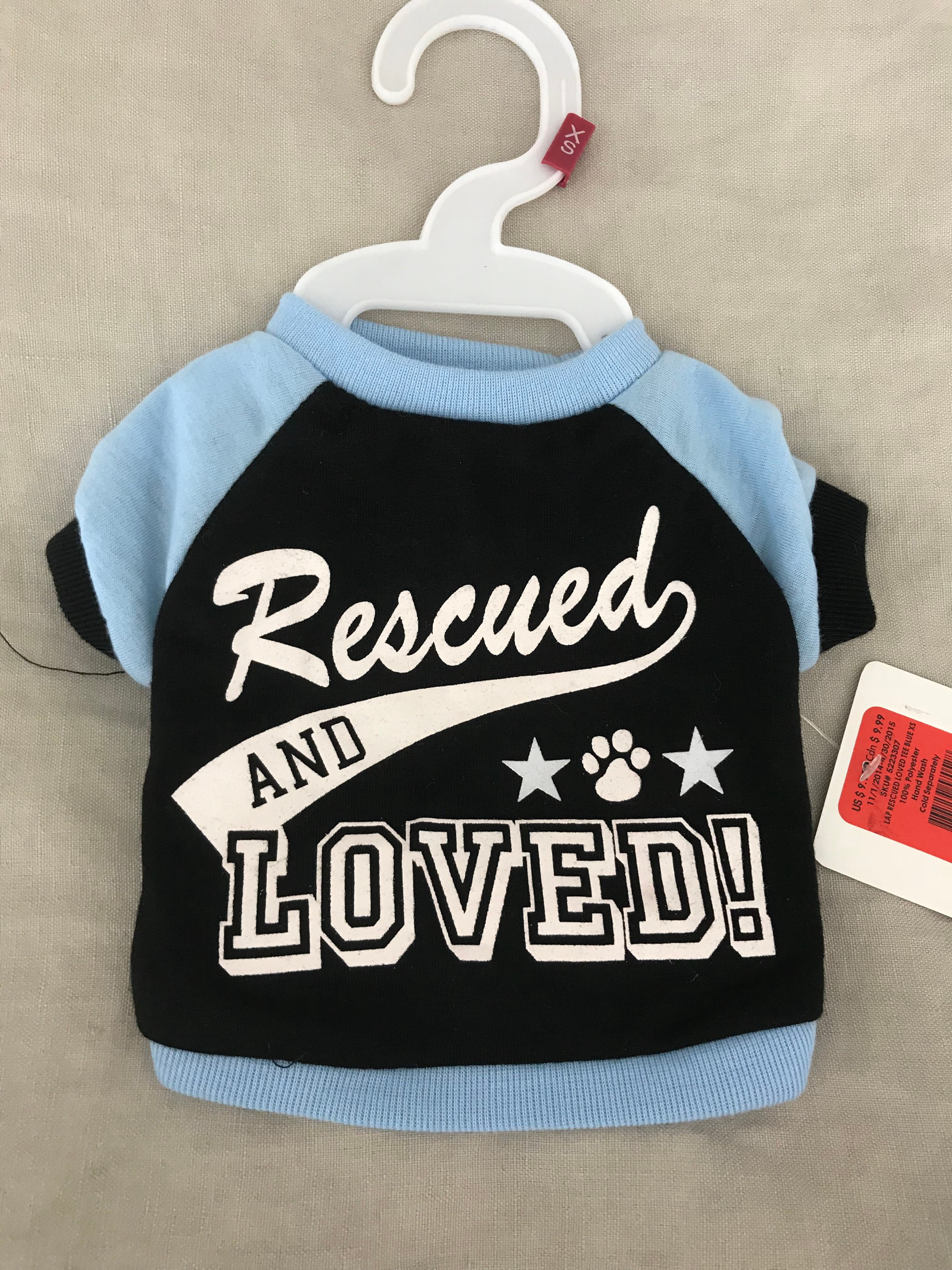 Rescued and Love Tee- Shirt