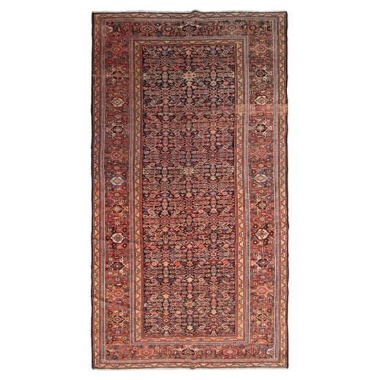 tapis persan farahan ancien en laine