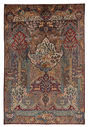 tapis persan kashmar