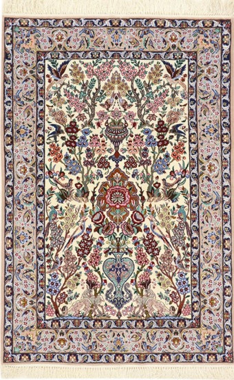 tapis Isfahan ancien