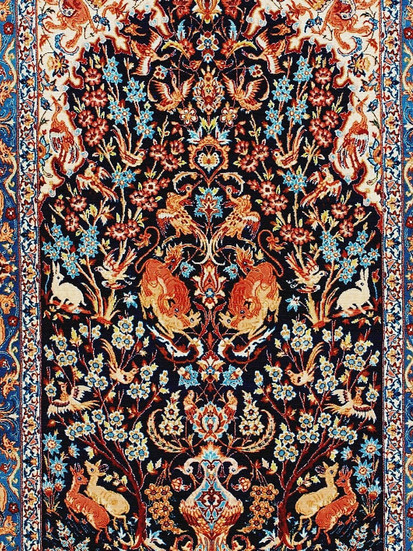 tapis persan Isfahan