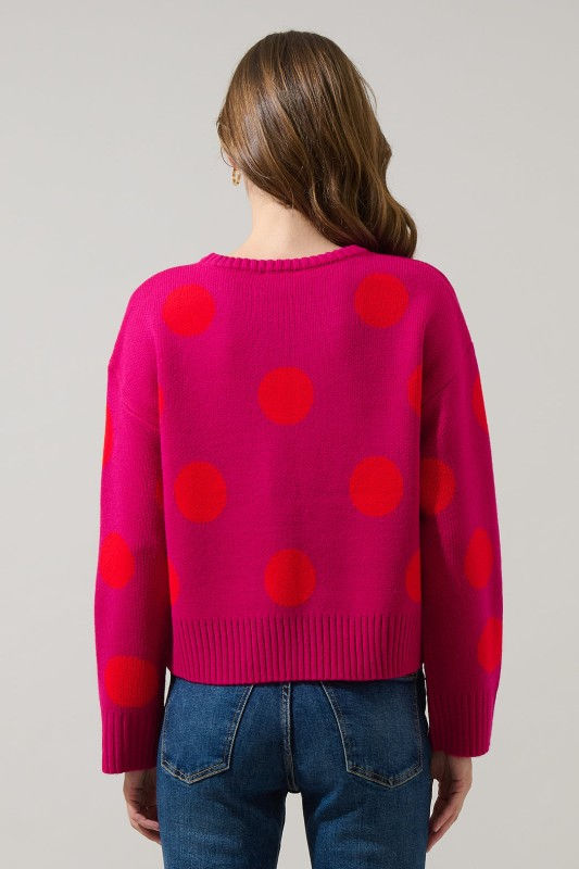Miniatura: Yeti Polka Dot Sweater