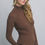 Miniatura: Button Detail Neck Long Sleeve Sweater Top