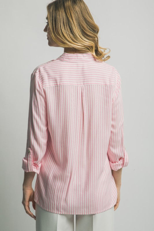 Miniatura: Pink Stripped Shirt