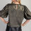 Miniatura: Round Neck Balloon Sleeve Blouse