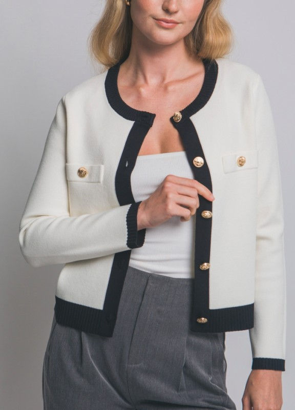 Miniatura: Button Down Sweater