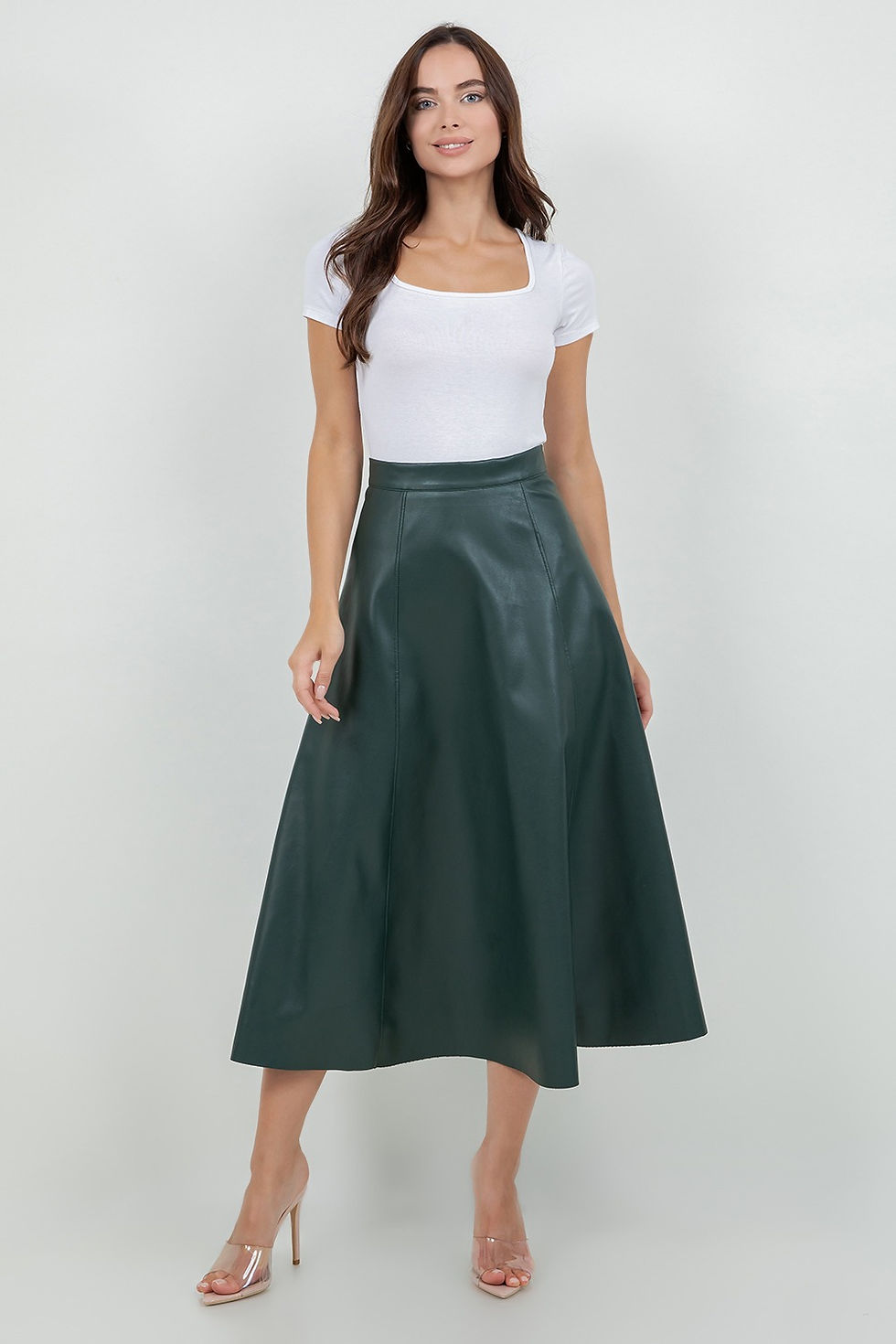Miniatura: Faux Leather Skirt
