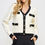 Miniatura: Color Block Bow Detail Knit Cardigan Jacket