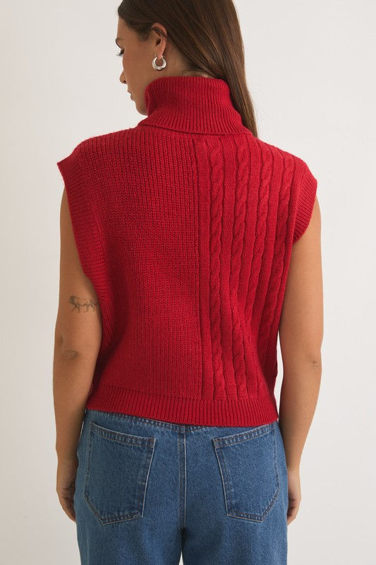 Miniatura: Turtle Neck Sweater Vest