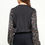 Miniatura: Sequin Sleeve Satin Bodysuit