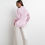 Miniatura: Pearl Embellished Oversized Striped Shirt