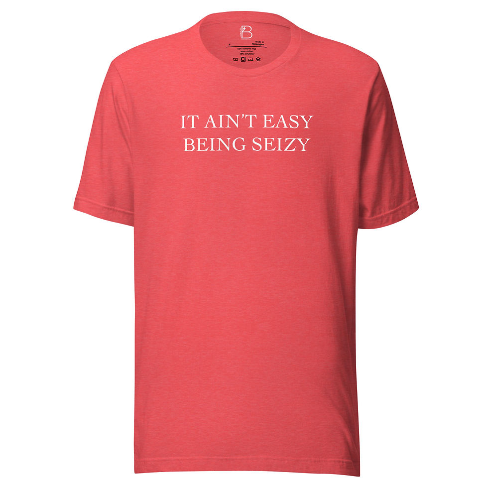 Thumbnail: "It Ain't Easy Being Seizy" - Cozy Unisex t-shirt