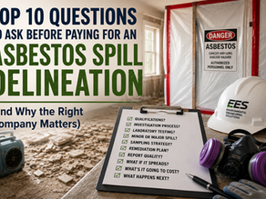 Top 10 Questions Before Hiring an Asbestos Spill Delineation Company