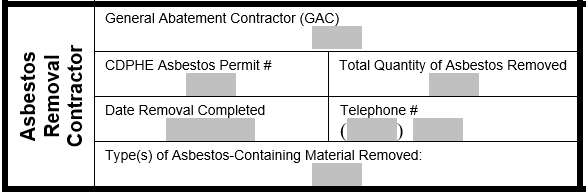 Demo application colorado