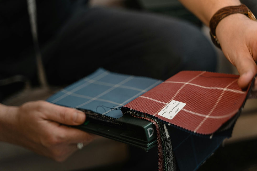 Interior design fabrics