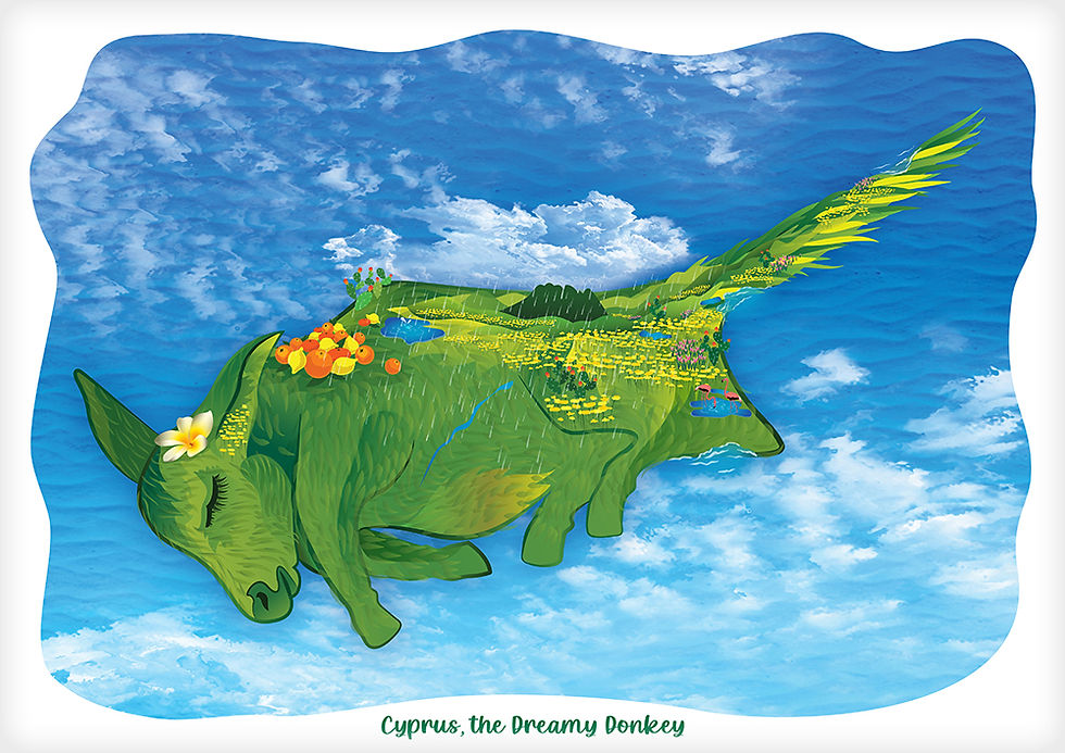 Cyprus the Dreamy Donkey
