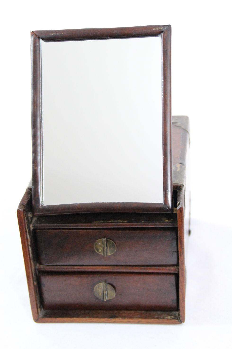 Thumbnail: Antique Chinese Travelling Jewellery Box
