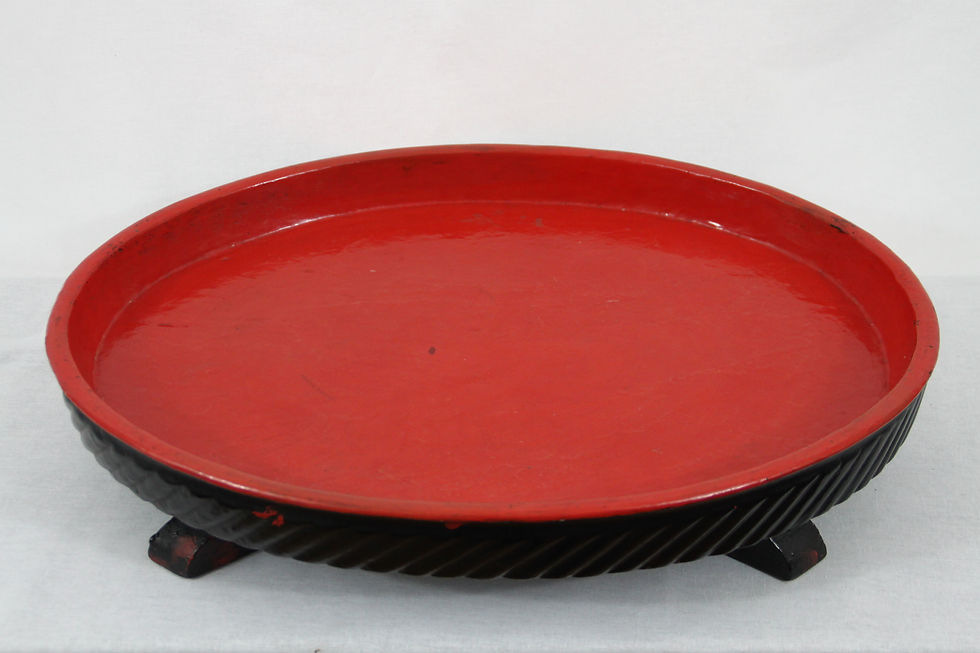 Thumbnail: Asian Wooden Serving Tray