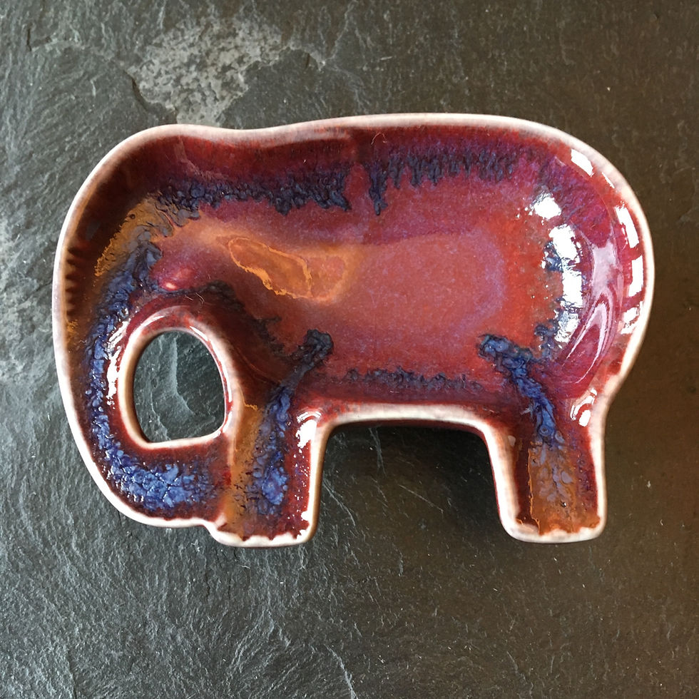 Thumbnail: Red Elephant Dipping Bowl