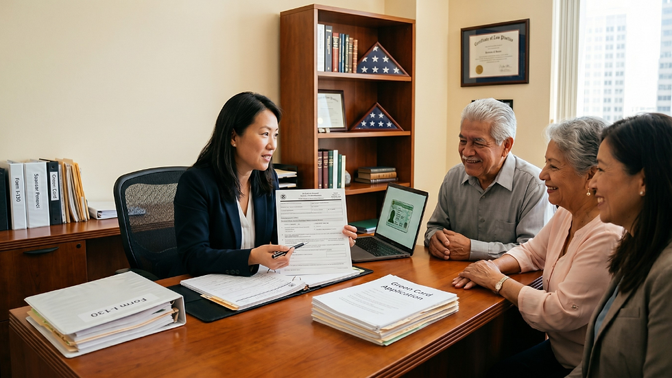 Lawyer to Sponsor Parents for Green Card