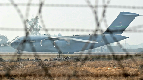 deportation flight