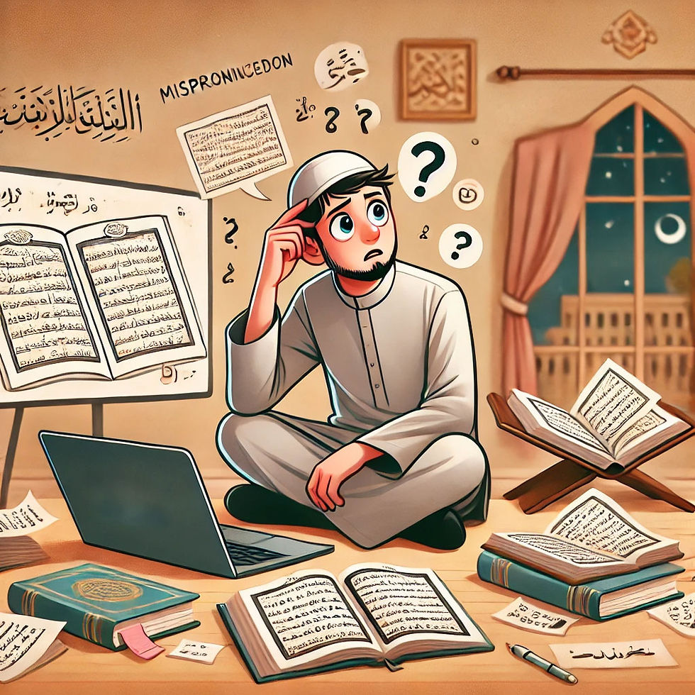 Top Mistakes to Avoid While Learning Tajweed Online
