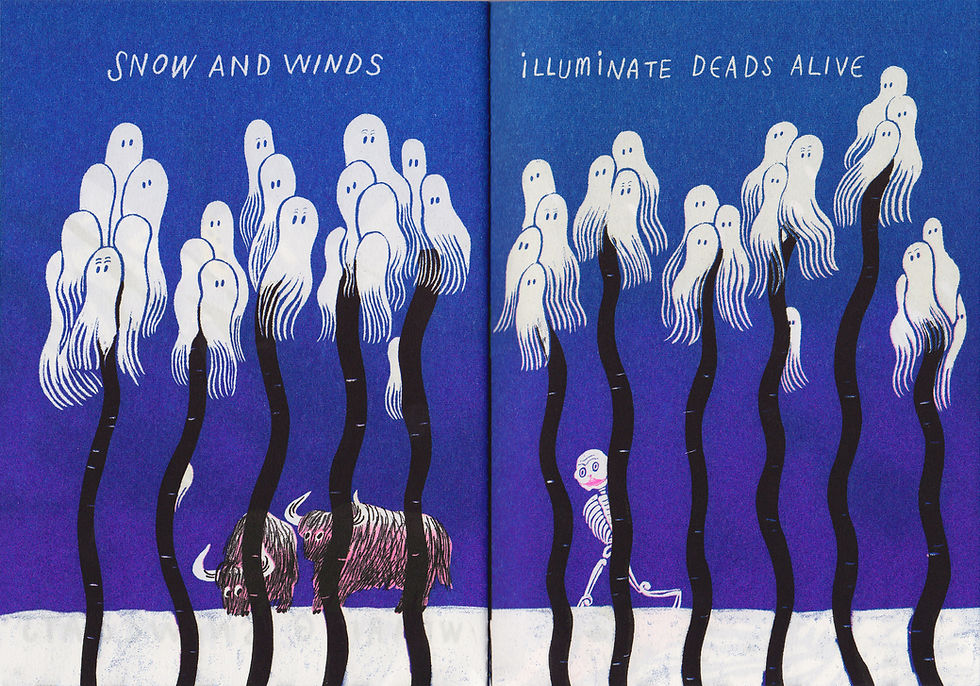 Thumbnail: YEJI YUN - ZINE WINTER IS COMING