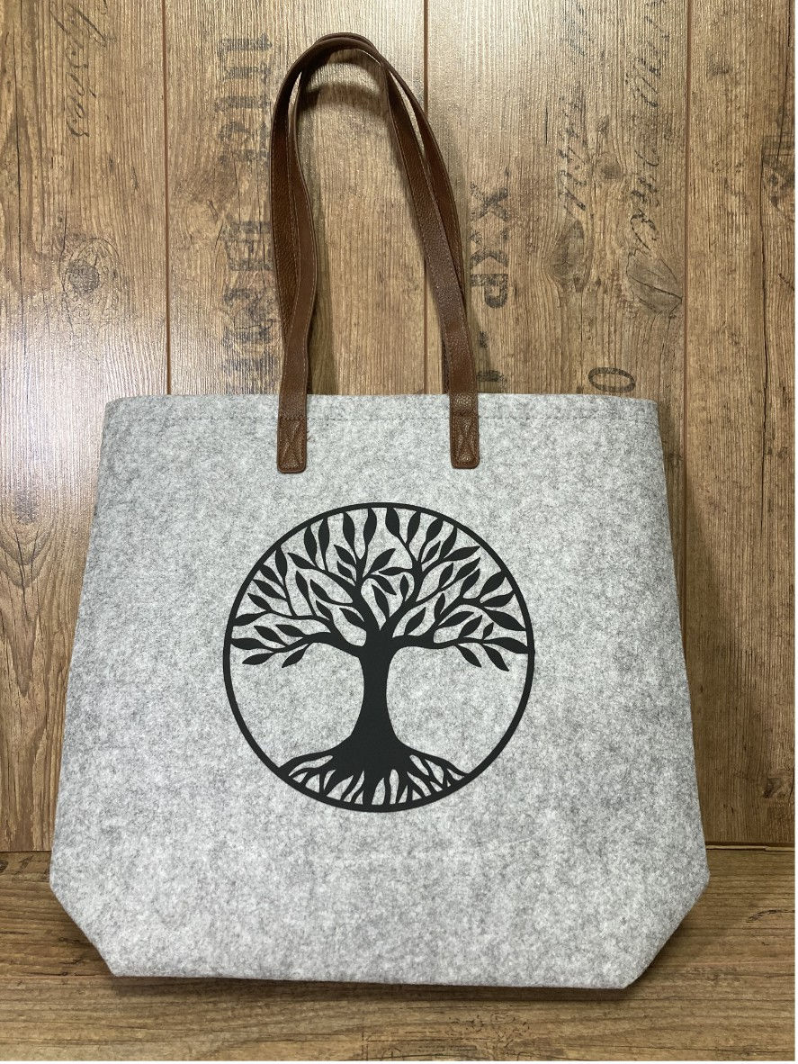 Miniaturbild: Filz-Tasche "Lebensbaum"