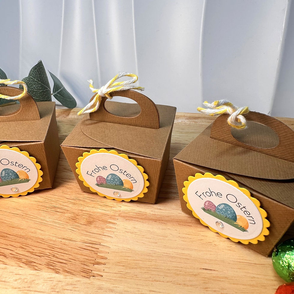 Miniaturbild: handgemachte Osterbox Mitbringsel für Freunde