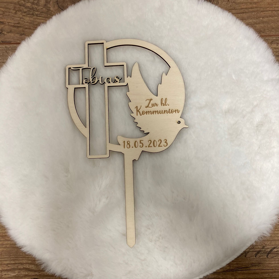 Miniaturbild: Cake-Topper Kreuz