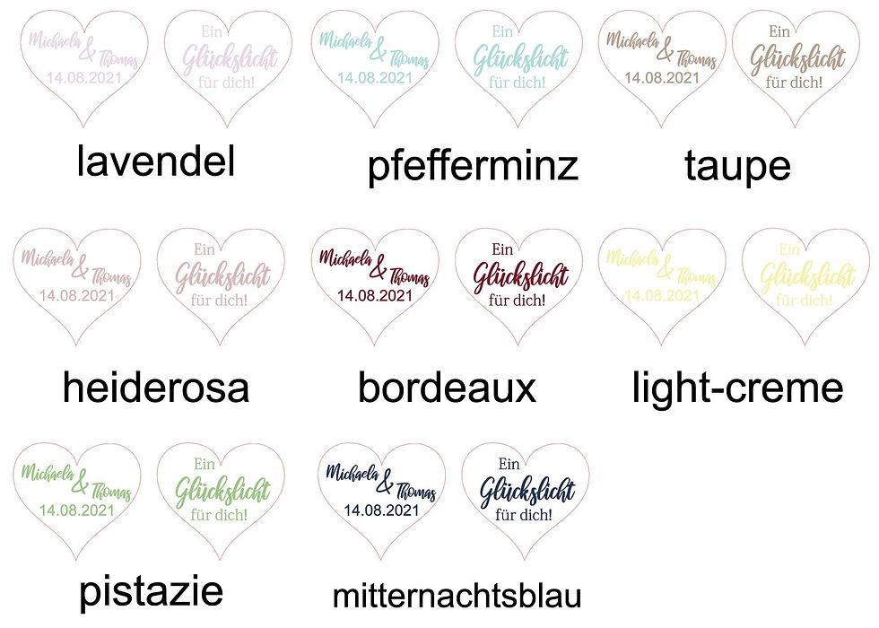Miniaturbild: Glückslicht zur Hochzeit – Romantisches Gastgeschenk mit Herz & Teelicht