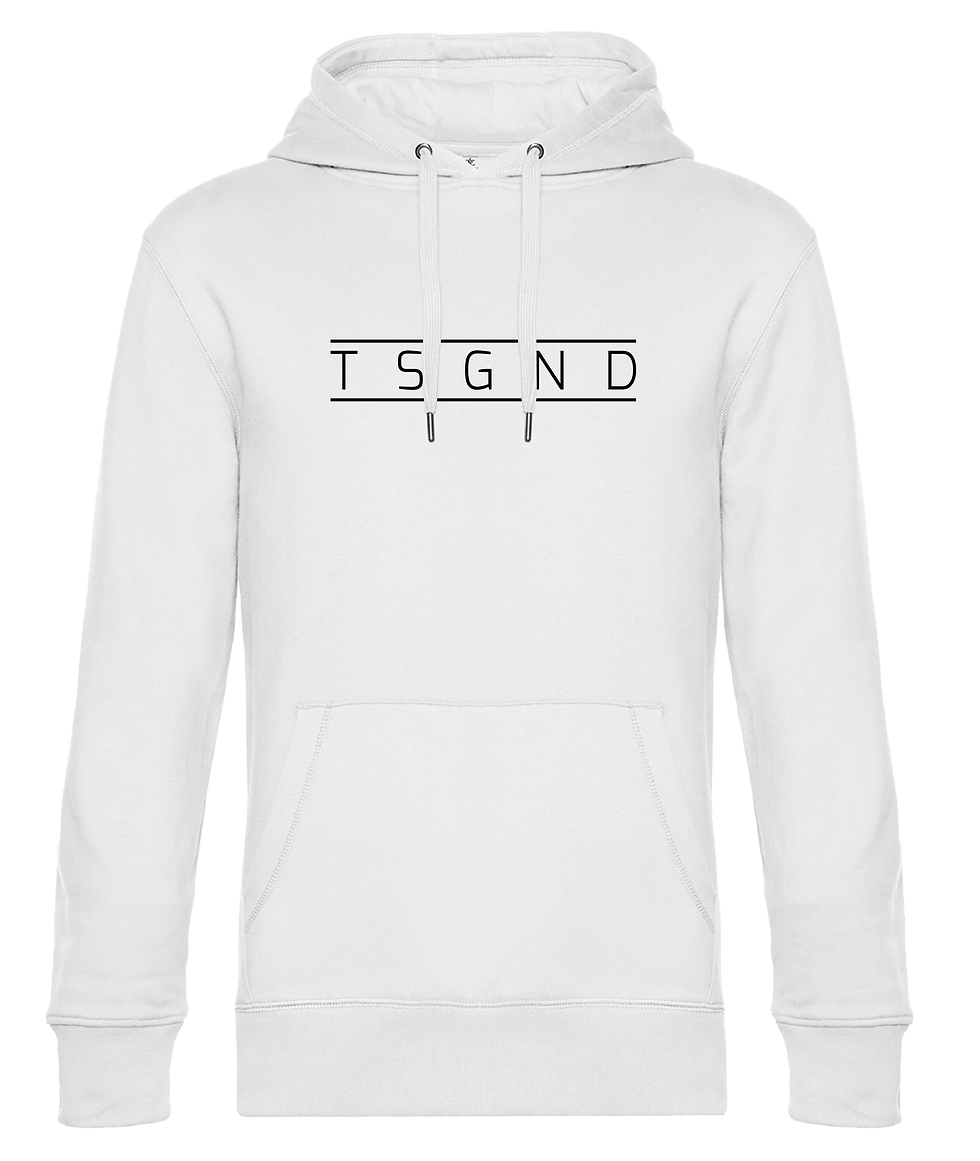 Miniaturbild: schwarzer Hoodie mit dem Aufdruck TSGND