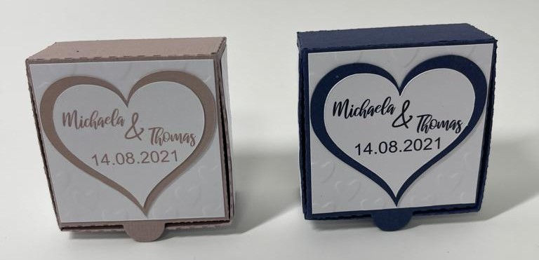 Miniaturbild: Glückslicht zur Hochzeit – Romantisches Gastgeschenk mit Herz & Teelicht