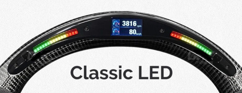 Thumbnail: Custom R8 Audi Steering Wheel Forged Carbon Fibre