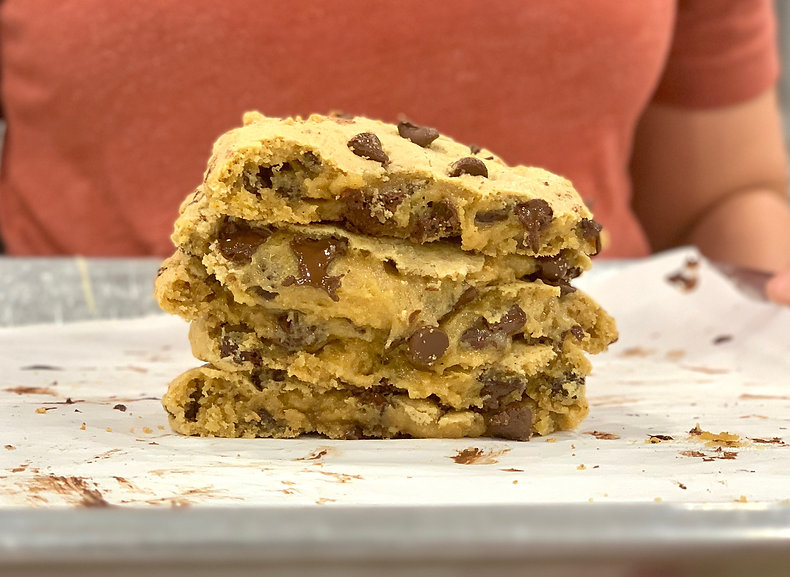 gooey chocolate chip cookies
