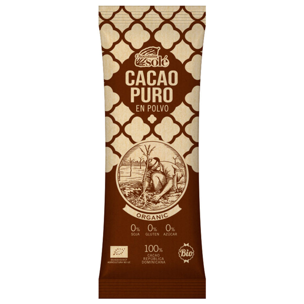 Cacao puro en polvo ECO · Chocolate Solé · 150g