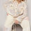 Thumbnail: POL Open Knit See Through Button Down Hoodie Top