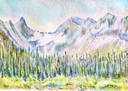 Robertson Glacier, Kananaskis