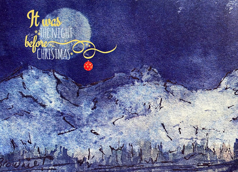 It was the Night Before Christmas with Bauble (Mystery Moon): Item # - S2