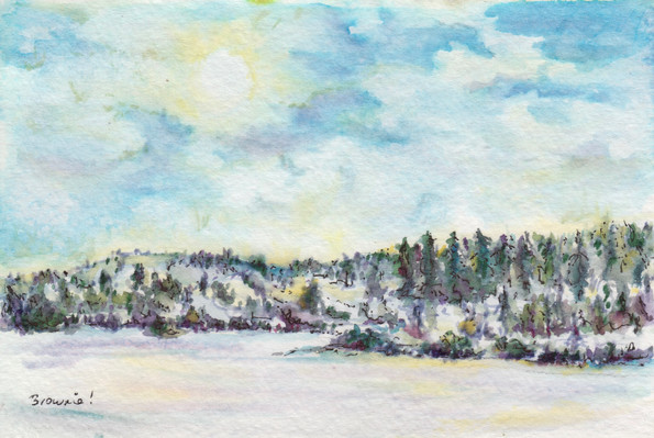 Winter in the Foothills