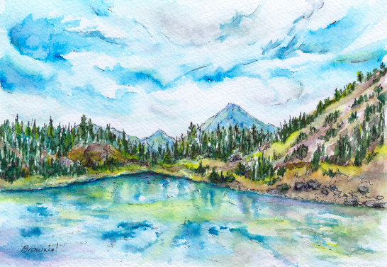Above Chester Lake