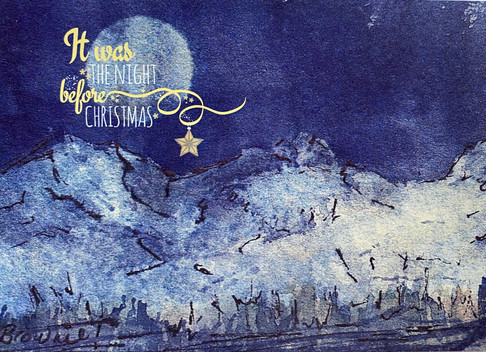 It was the Night Before Christmas with Star (Mystery Moon): Item # - S4