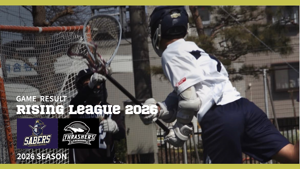 【2026年 RISING LEAGUE】国士館大学戦 試合結果