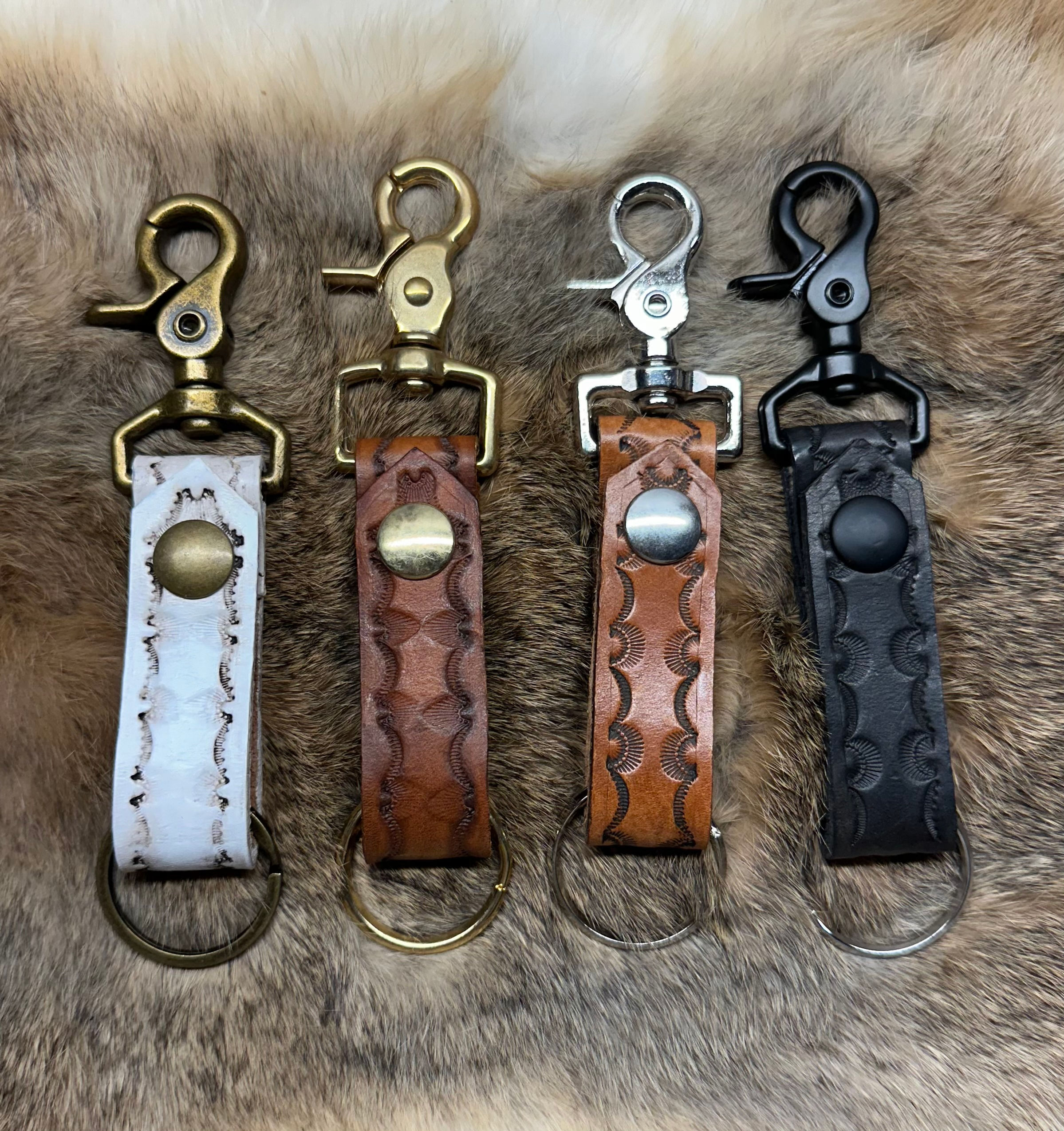 CLASSIC STAMPED KEYCHAIN